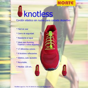 Atacador desportivo Knotless 120cm