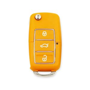 Comando Auto Keydiy 3 Botões Lux Amarelo