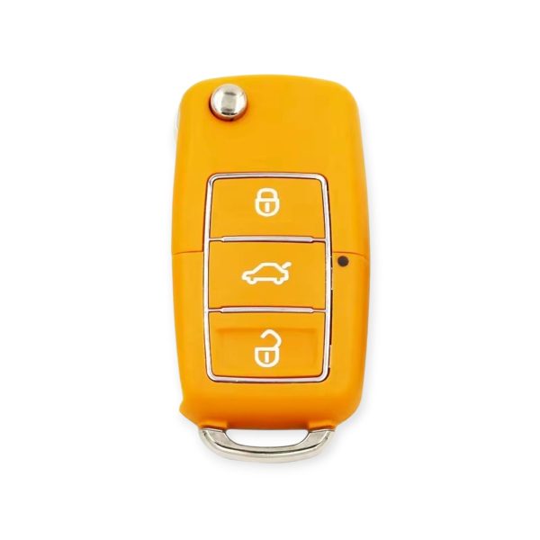 Comando Auto Keydiy 3 Botões Lux Amarelo