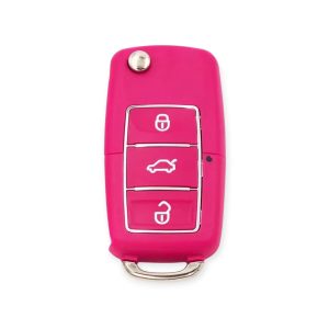 Comando Auto Keydiy 3 Botões Lux Rosa