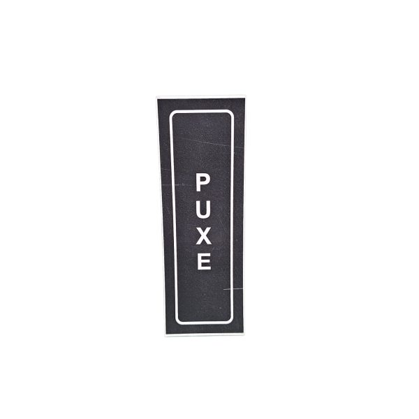 Vinil Puxe / Empurre Vertical 5X15cm