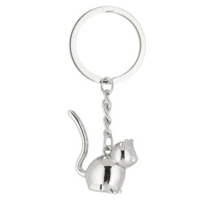 Porta Chaves Metal 3D Gato
