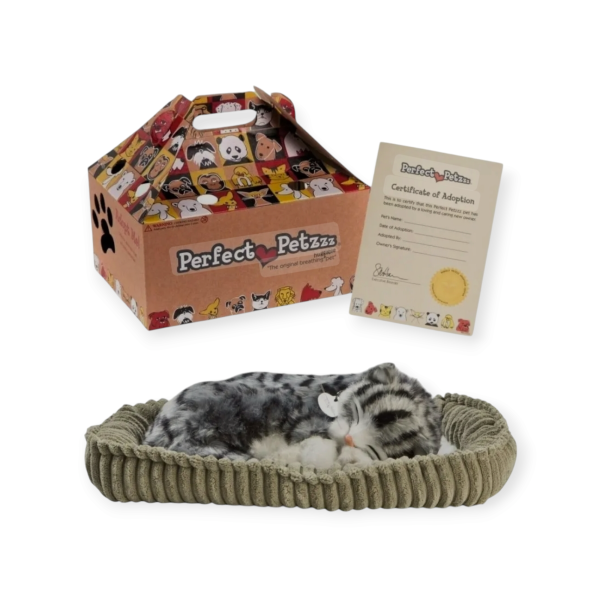 Peluche Gato Gray Tabby Perfect Petzzz