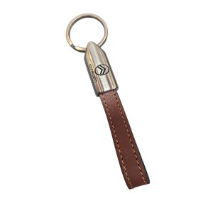 Porta Chaves Pele 01 Castanho CITROEN novo logo