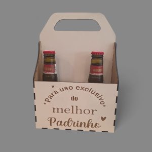 Kit 3 Cervejas Minis Padrinho Branco