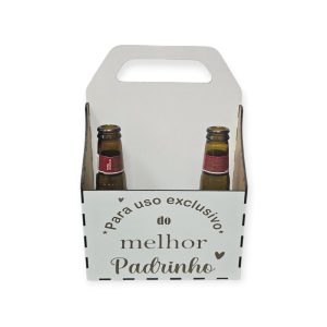 Kit 3 Cervejas Minis Padrinho Branco