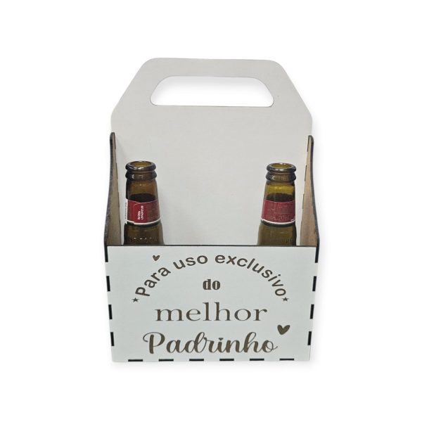 Kit 3 Cervejas Minis Padrinho Branco