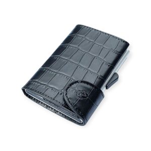 Carteira C-Secure RFID Ed. Especial Croco Preto 11933