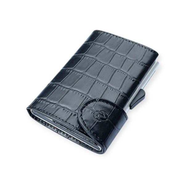 Carteira C-Secure RFID Ed. Especial Croco Preto 11933