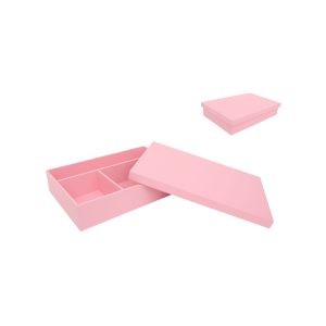 Caixa Batismo Lacada Rosa Bebe