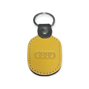 Porta Chaves Pele 06 AUDI amarelo