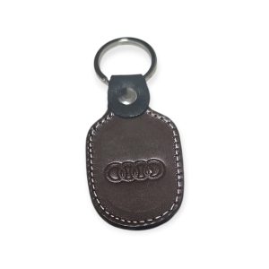 Porta Chaves Pele 06 AUDI castanho escuro