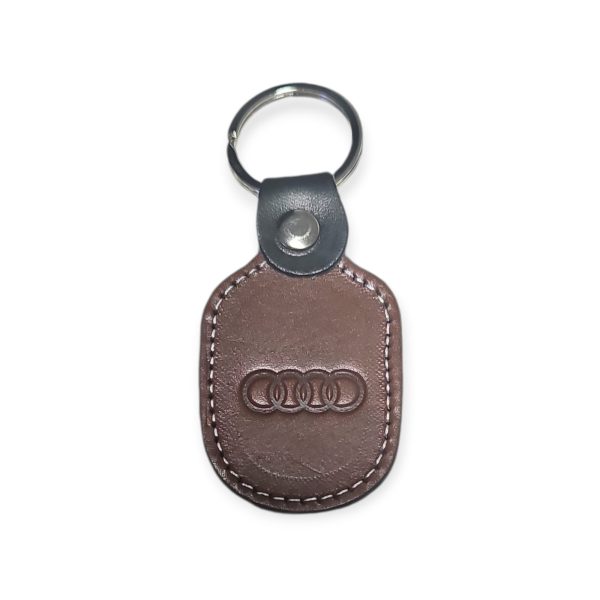 Porta Chaves Pele 06 AUDI castanho médio