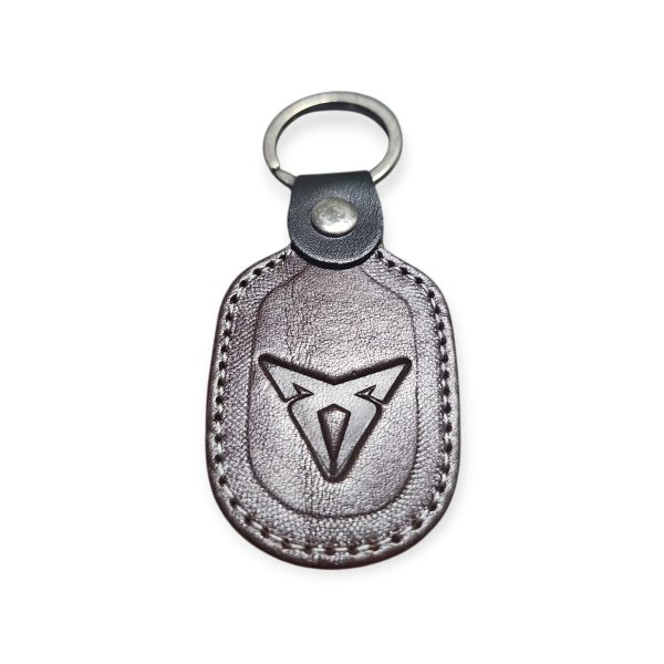 Porta Chaves Pele 06 CUPRA castanho escuro