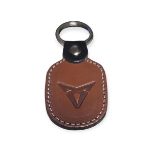 Porta Chaves Pele 06 CUPRA castanho médio