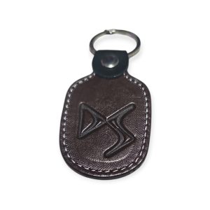 Porta Chaves Pele 06 DS castanho escuro