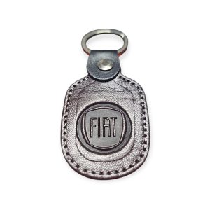 Porta Chaves Pele 06 FIAT castanho escuro