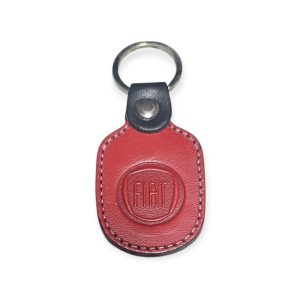 Porta Chaves Pele 06 FIAT vermelho