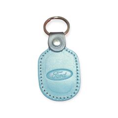 Porta Chaves Pele 06 FORD azul claro