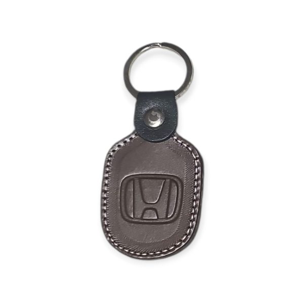 Porta Chaves Pele 06 HONDA castanho escuro