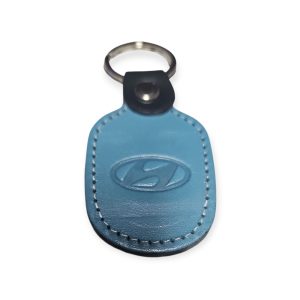 Porta Chaves Pele 06 HYUNDAI azul claro