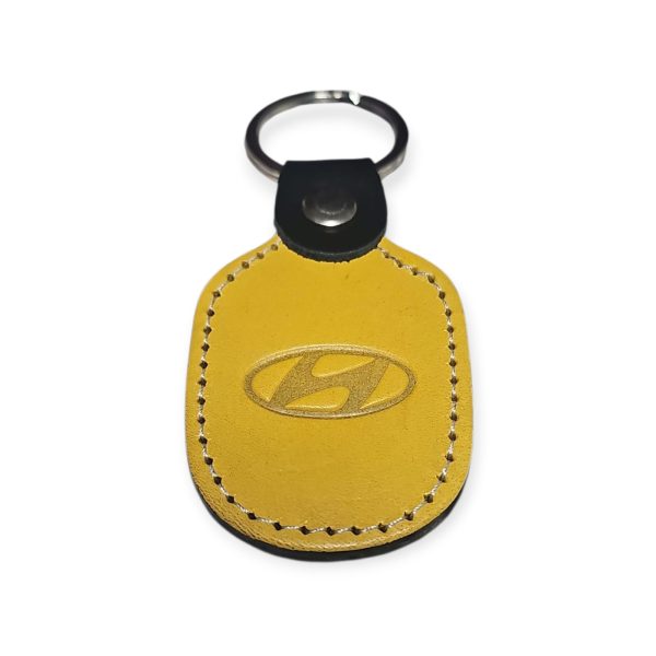 Porta Chaves Pele 06 HYUNDAI amarelo