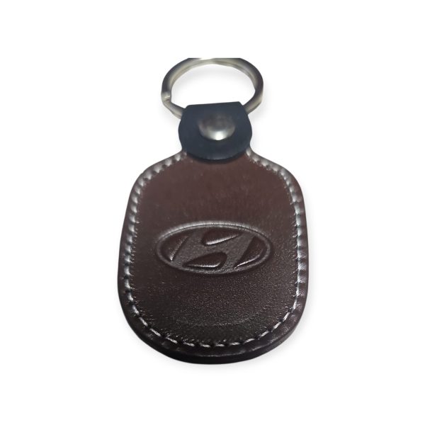 Porta Chaves Pele 06 HYUNDAI castanho escuro