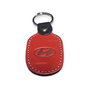 Porta Chaves Pele 06 HYUNDAI vermelho