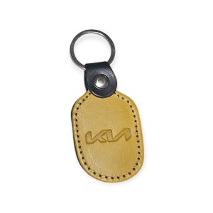 Porta Chaves Pele 06 KIA amarelo