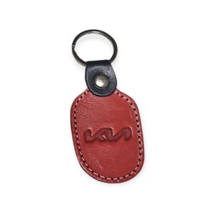Porta Chaves Pele 06 KIA vermelho