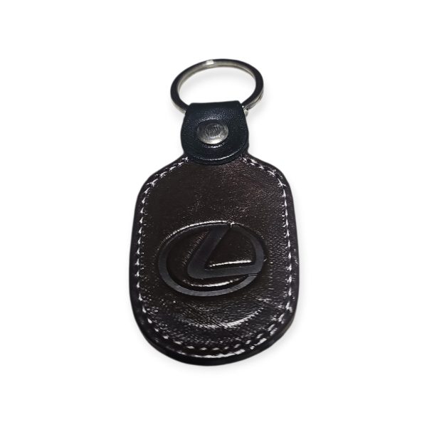 Porta Chaves Pele 06 LEXUS castanho escuro
