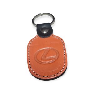 Porta Chaves Pele 06 LEXUS laranja