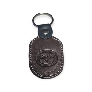 Porta Chaves Pele 06 MAZDA castanho escuro