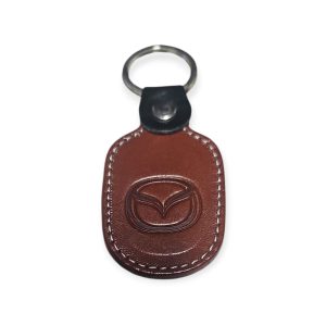Porta Chaves Pele 06 MAZDA castanho médio
