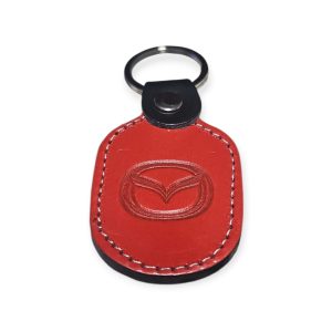 Porta Chaves Pele 06 MAZDA vermelho