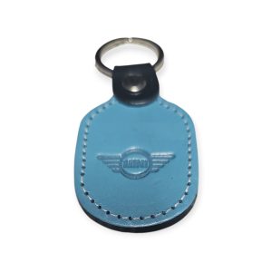 Porta Chaves Pele 06 MINI azul claro