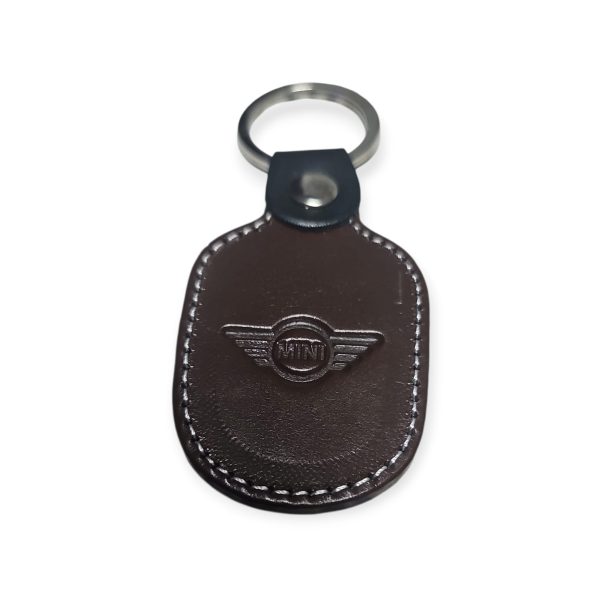 Porta Chaves Pele 06 MINI castanho escuro