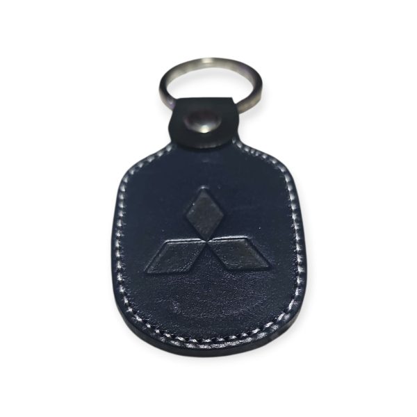 Porta Chaves Pele 06 MITSUBISHI azul escuro