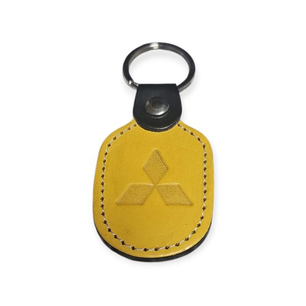 Porta Chaves Pele 06 MITSUBISHI amarelo