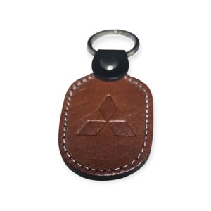 Porta Chaves Pele 06 MITSUBISHI castanho médio