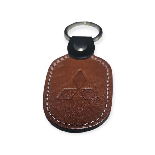 Porta Chaves Pele 06 MITSUBISHI castanho médio