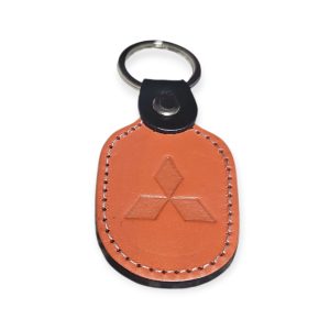 Porta Chaves Pele 06 MITSUBISHI laranja