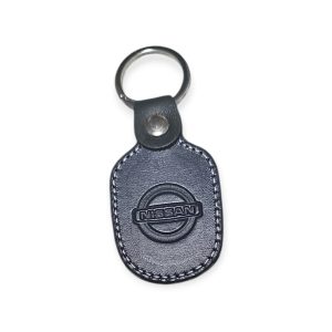 Porta Chaves Pele 06 NISSAN azul escuro