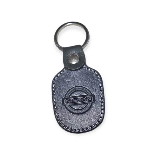 Porta Chaves Pele 06 NISSAN azul escuro