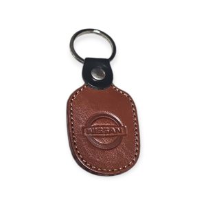 Porta Chaves Pele 06 NISSAN castanho médio