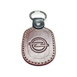 Porta Chaves Pele 06 OPEL castanho médio