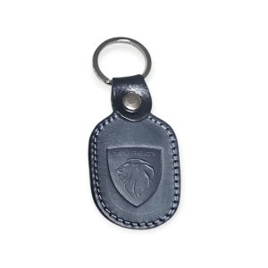 Porta Chaves Pele 06 PEUGEOT azul escuro