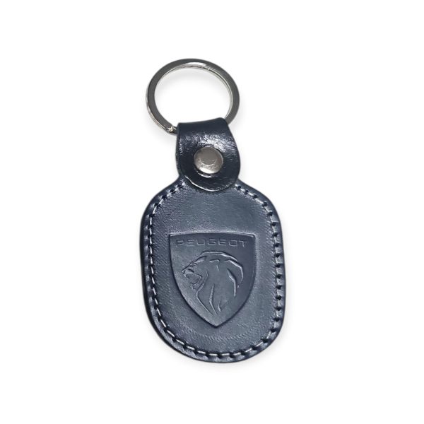 Porta Chaves Pele 06 PEUGEOT azul escuro