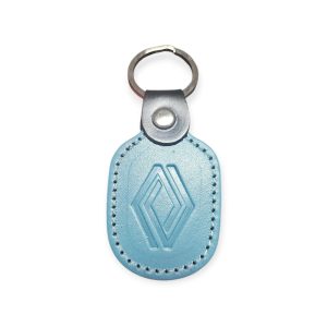 Porta Chaves Pele 06 RENAULT azul claro