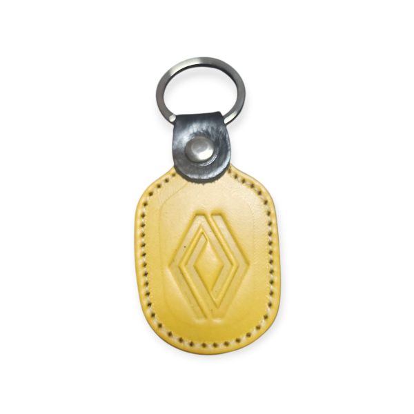 Porta Chaves Pele 06 RENAULT amarelo